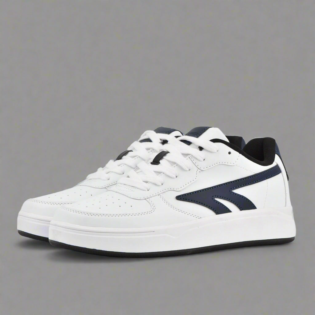 VASITY COURT WHITE/NAVY/BLACK HI TEC S013767